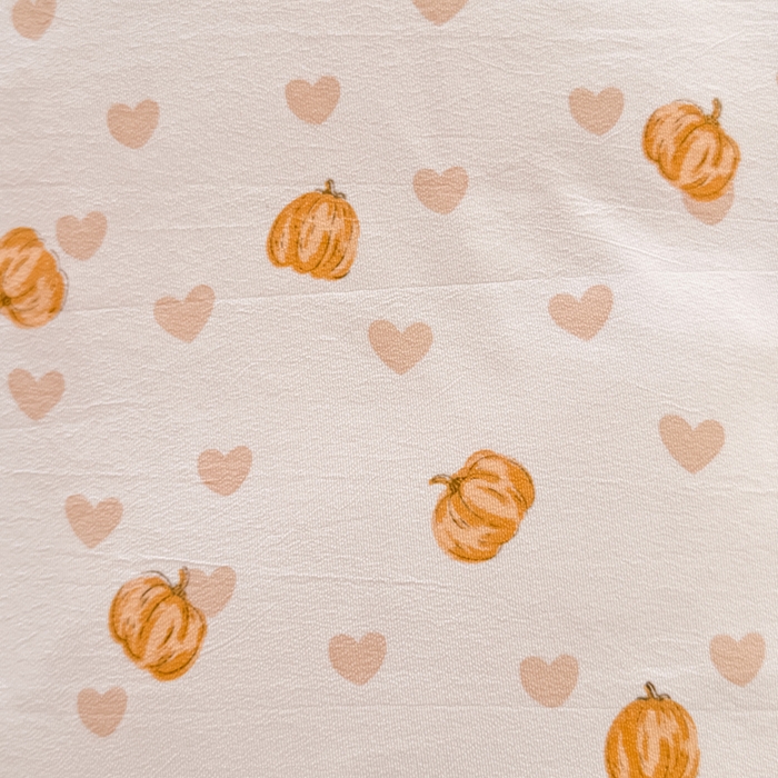 91家纺网 家纺一手货源 找家纺 爱多多家居 2026新款双层纱针织棉印花四件套 南瓜派