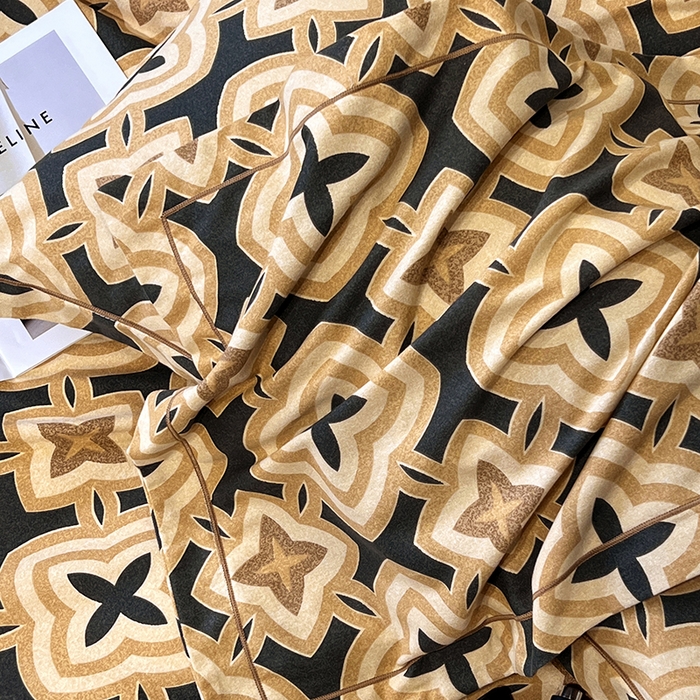 91家纺网 家纺一手货源 找家纺 塞纳 2026新款铂金暖绒加厚磨毛四件套 洛奇