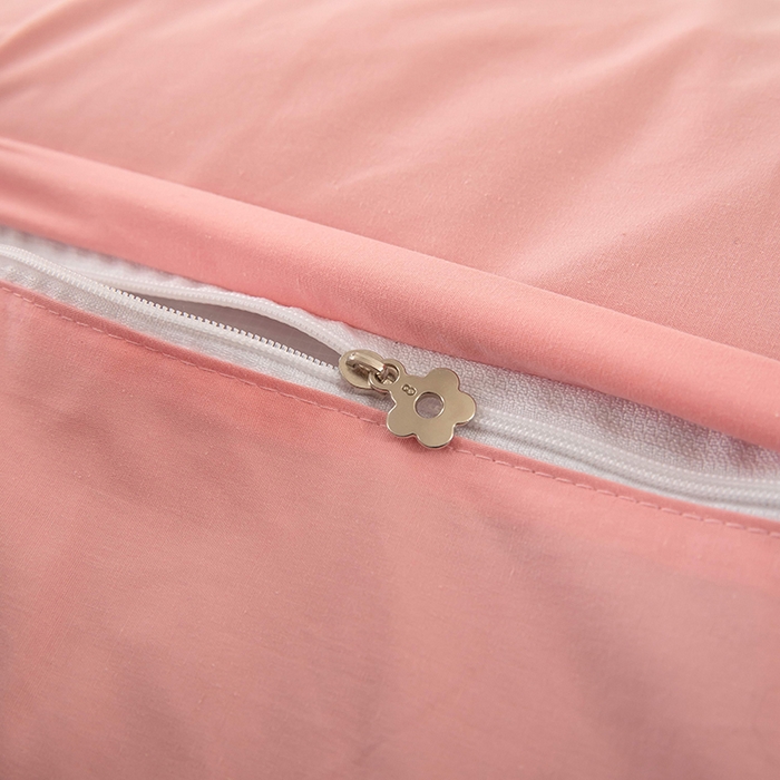 91家纺网 家纺一手货源 找家纺 梦莱家纺 2026新款波点熊水洗棉麻荞麦枕 波点熊-粉