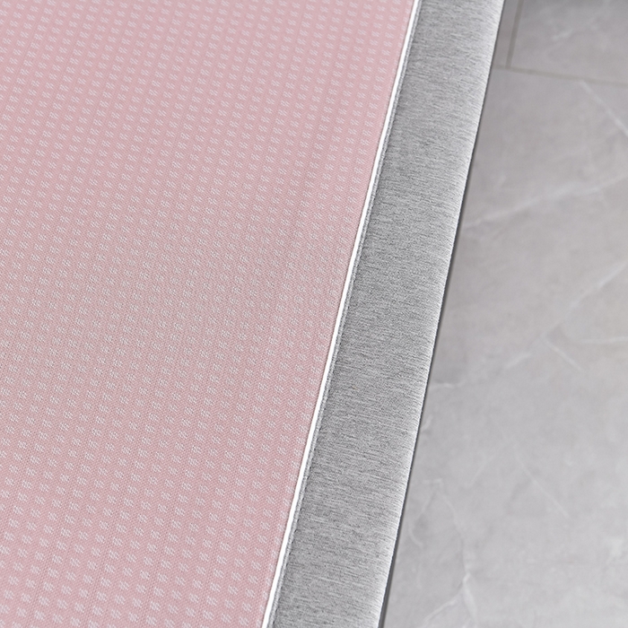 91家纺网 家纺一手货源 找家纺 小牛席业 2026新款花漾芯语绣花凉感冰丝席系列凉席藤席冰藤席冰丝席草席竹席乳胶席凉感豆豆席 粉色