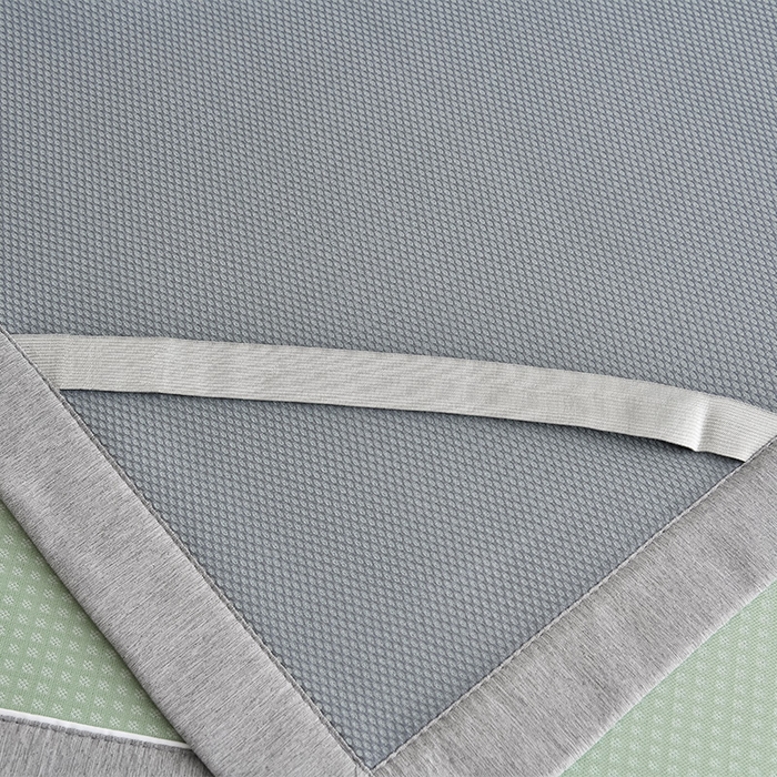 91家纺网 家纺一手货源 找家纺 小牛席业 2026新款花漾芯语绣花凉感冰丝席系列凉席藤席冰藤席冰丝席草席竹席乳胶席凉感豆豆席 绿色