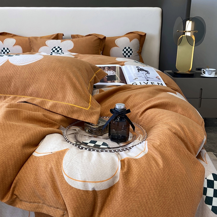 91家纺网 家纺一手货源 找家纺 塞纳 2026新款铂金暖绒加厚磨毛四件套 大雅之秀