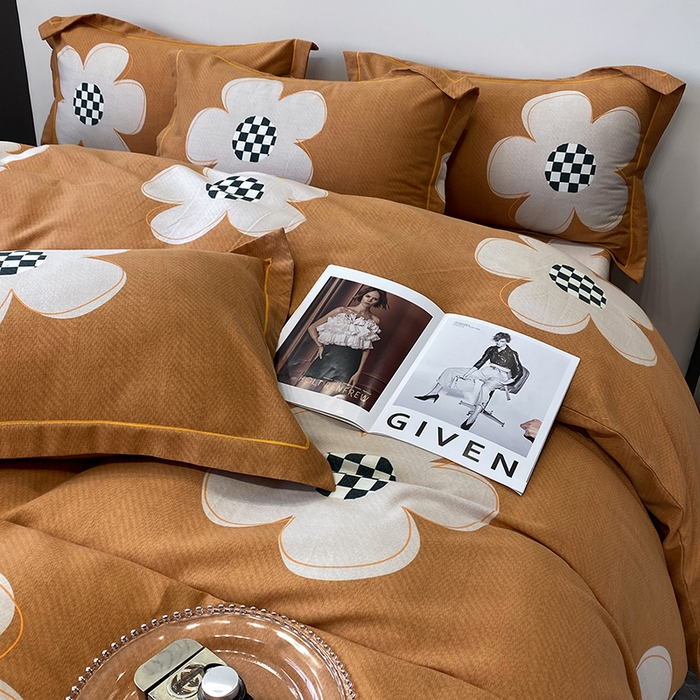 91家纺网 家纺一手货源 找家纺 塞纳 2026新款铂金暖绒加厚磨毛四件套 大雅之秀