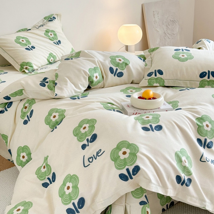 91家纺网 家纺一手货源 找家纺 塞纳 2026新款铂金暖绒加厚磨毛四件套 风的旋律