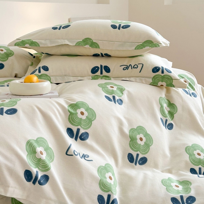 91家纺网 家纺一手货源 找家纺 塞纳 2026新款铂金暖绒加厚磨毛四件套 风的旋律