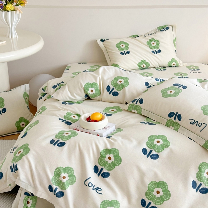 91家纺网 家纺一手货源 找家纺 塞纳 2026新款铂金暖绒加厚磨毛四件套 风的旋律