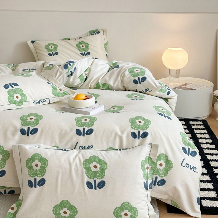 91家纺网 家纺一手货源 找家纺 塞纳 2026新款铂金暖绒加厚磨毛四件套 风的旋律