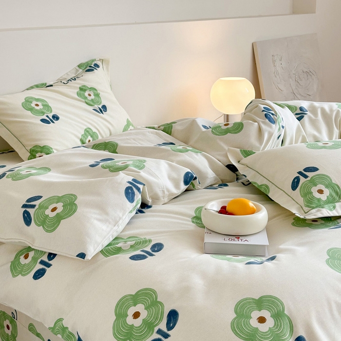 91家纺网 家纺一手货源 找家纺 塞纳 2026新款铂金暖绒加厚磨毛四件套 风的旋律