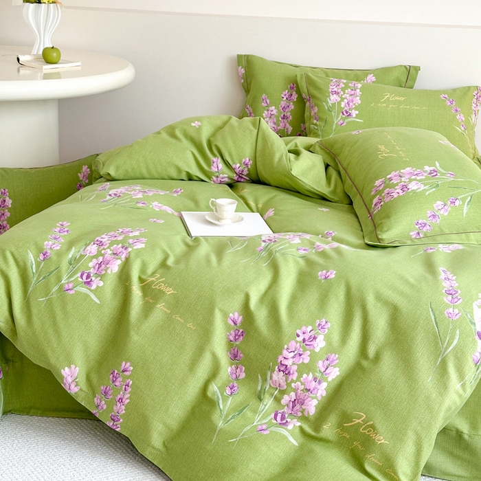 91家纺网 家纺一手货源 找家纺 塞纳 2026新款铂金暖绒加厚磨毛四件套 月落星辰