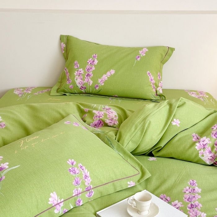 91家纺网 家纺一手货源 找家纺 塞纳 2026新款铂金暖绒加厚磨毛四件套 月落星辰