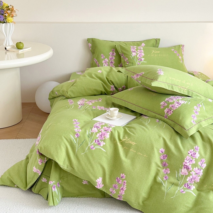 91家纺网 家纺一手货源 找家纺 塞纳 2026新款铂金暖绒加厚磨毛四件套 月落星辰