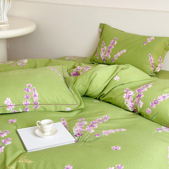 91家纺网 家纺一手货源 找家纺 塞纳 2026新款铂金暖绒加厚磨毛四件套 月落星辰