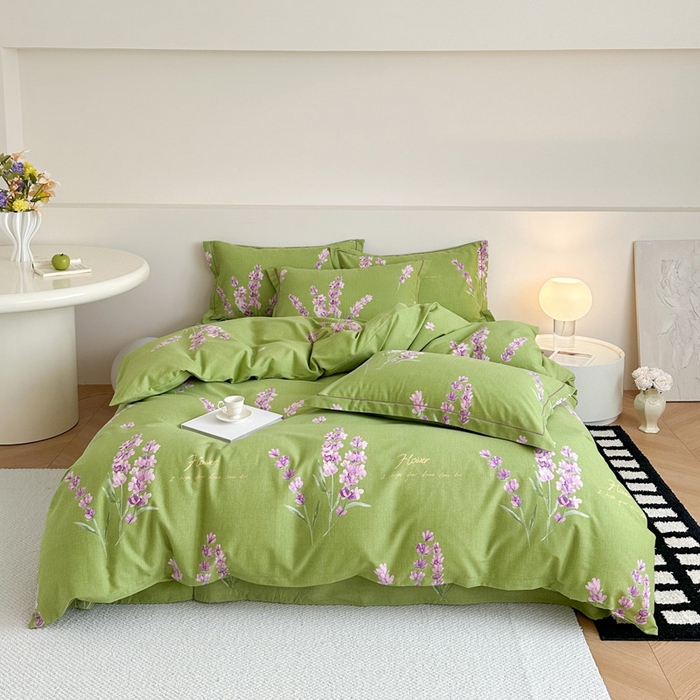 塞纳 2026新款铂金暖绒加厚磨毛四件套 月落星辰