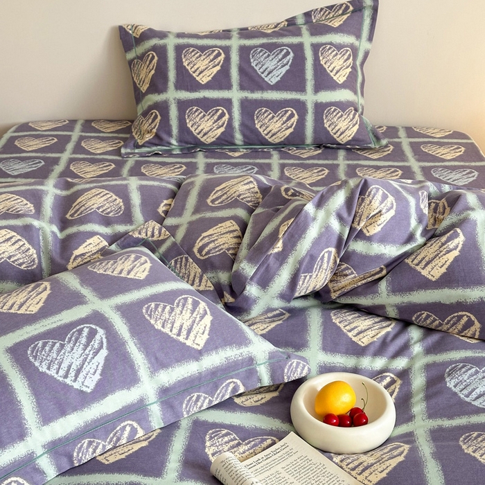 91家纺网 家纺一手货源 找家纺 塞纳 2026新款铂金暖绒加厚磨毛四件套 飞扬