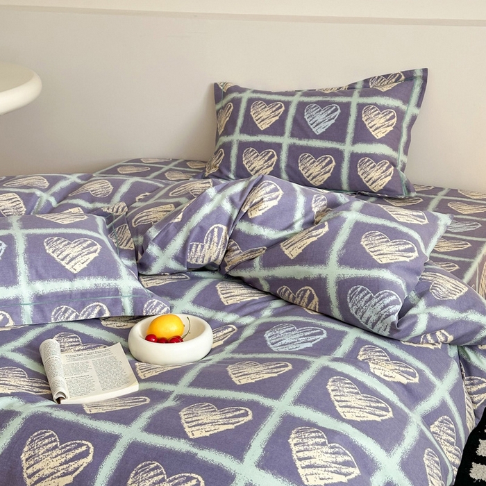 91家纺网 家纺一手货源 找家纺 塞纳 2026新款铂金暖绒加厚磨毛四件套 飞扬