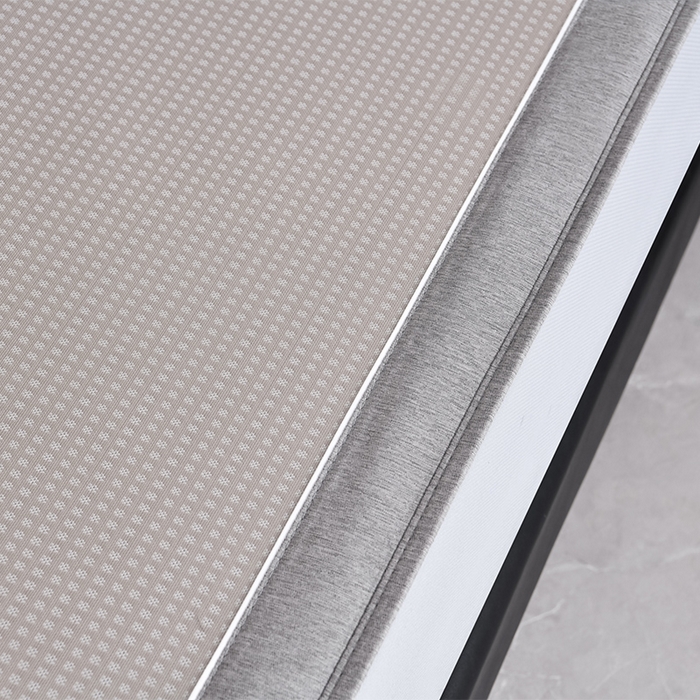 91家纺网 家纺一手货源 找家纺 小牛席业 2026新款花漾芯语绣花凉感冰丝席系列（床笠款）凉席藤席冰藤席冰丝席草席竹席乳胶席凉感豆豆席 香槟