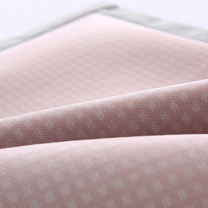 91家纺网 家纺一手货源 找家纺 小牛席业 2026新款华夫格冰丝夏凉枕枕套凉枕套凉枕套冰丝枕套藤枕套冰藤枕套冰丝枕套竹枕套凉席枕套豆豆枕套 粉色