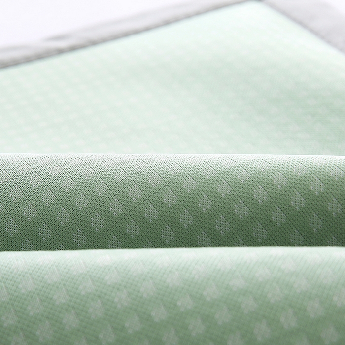 91家纺网 家纺一手货源 找家纺 小牛席业 2026新款华夫格冰丝夏凉枕枕套凉枕套凉枕套冰丝枕套藤枕套冰藤枕套冰丝枕套竹枕套凉席枕套豆豆枕套 绿色