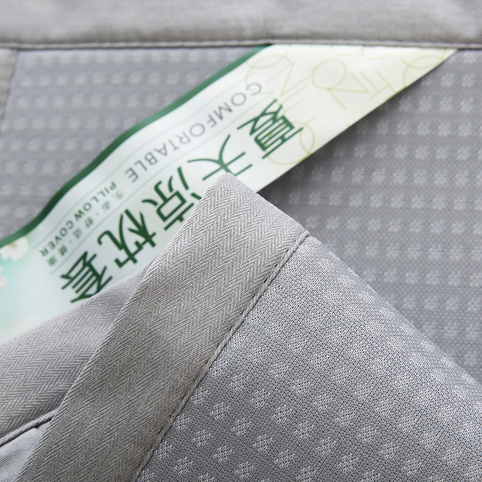 91家纺网 家纺一手货源 找家纺 小牛席业 2026新款华夫格冰丝夏凉枕枕套凉枕套凉枕套冰丝枕套藤枕套冰藤枕套冰丝枕套竹枕套凉席枕套豆豆枕套 灰色