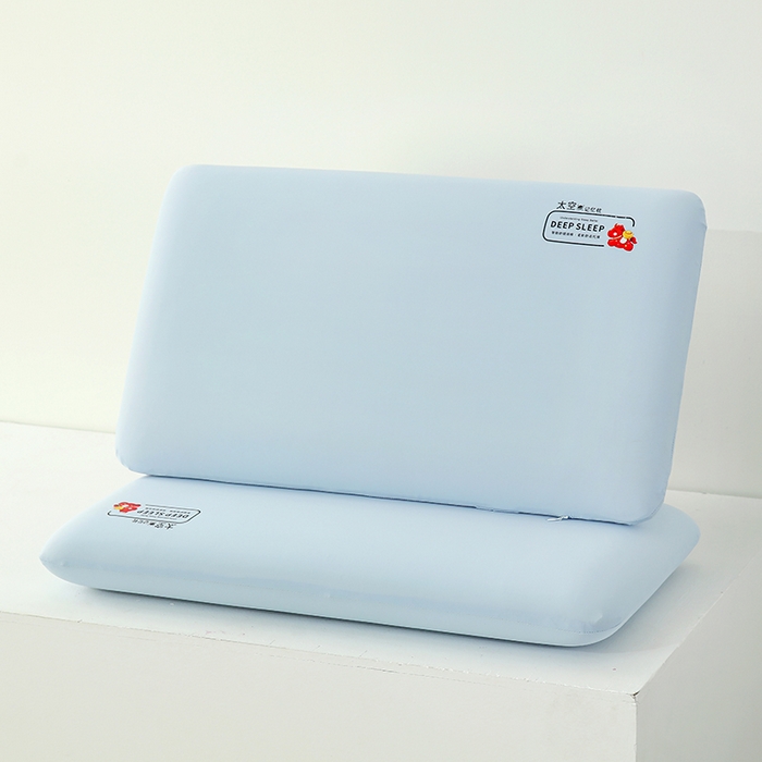 明星枕业 2026新款马上有钱云感慢回弹记忆枕零压力深睡枕儿童成人枕头枕芯 马上有钱-蓝