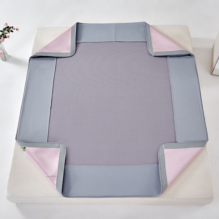 91家纺网 家纺一手货源 找家纺 （总）小牛席业 2026新款满天星-夏日荷塘冰丝席（床笠款）凉席藤席草席竹席乳胶席凉感豆豆席