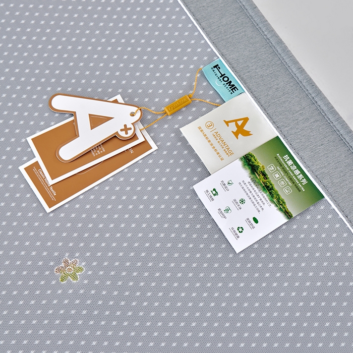 91家纺网 家纺一手货源 找家纺 小牛席业 2026新款满天星-夏日荷塘冰丝席（床笠款）凉席藤席草席竹席乳胶席凉感豆豆席 灰色