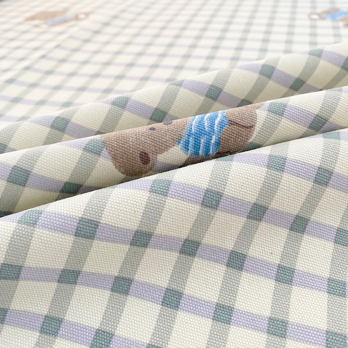 91家纺网 家纺一手货源 找家纺 棉乐町2025新款花边款老粗布床单暖熊