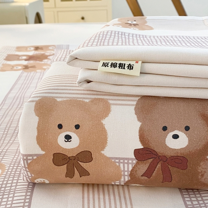 91家纺网 家纺一手货源 找家纺 （总）金泰莱2025新款花边款老粗布床单