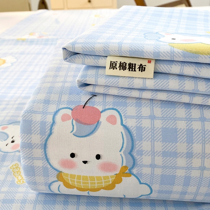 91家纺网 家纺一手货源 找家纺 （总）金泰莱2025新款花边款老粗布床单