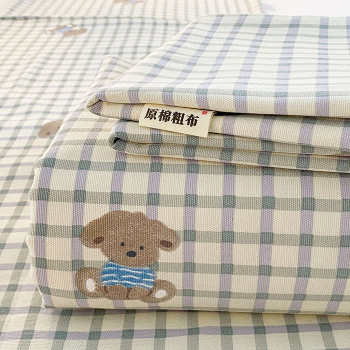 91家纺网 家纺一手货源 找家纺 （总）金泰莱2025新款花边款老粗布床单