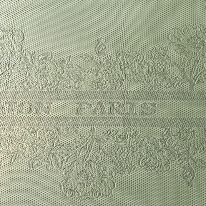 91家纺网 家纺一手货源 找家纺 怡源梦 2026新款A类高分子凉感席席子-巴黎世家系列 巴黎世家 绿色