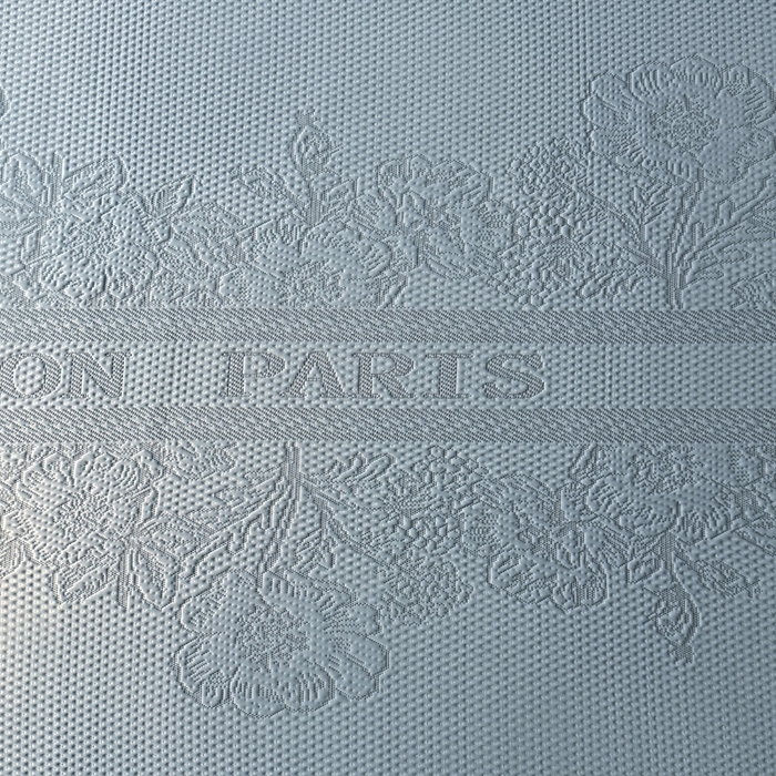 91家纺网 家纺一手货源 找家纺 怡源梦 2026新款A类高分子凉感席席子-巴黎世家系列 巴黎世家 兰色