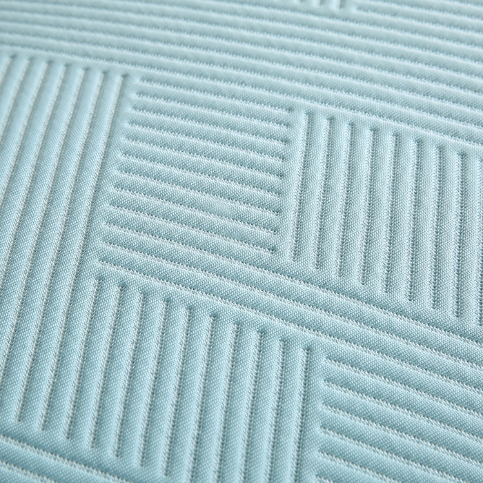 91家纺网 家纺一手货源 找家纺 小牛席业 2026新款魔力方块冷感豆豆枕套凉枕套夏天枕套冰丝枕套竹枕套藤枕套冰藤枕套 魔力方块冷感豆豆凉枕套-蓝色