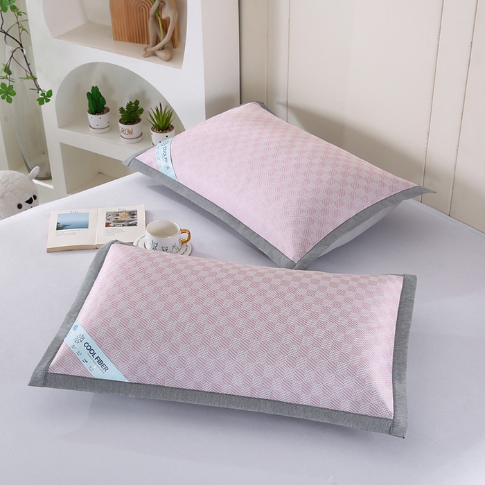 91家纺网 家纺一手货源 找家纺 （总）小牛席业 2026新款棋盘格冰丝夏凉枕套凉席藤席冰藤席冰丝席草席竹席枕套