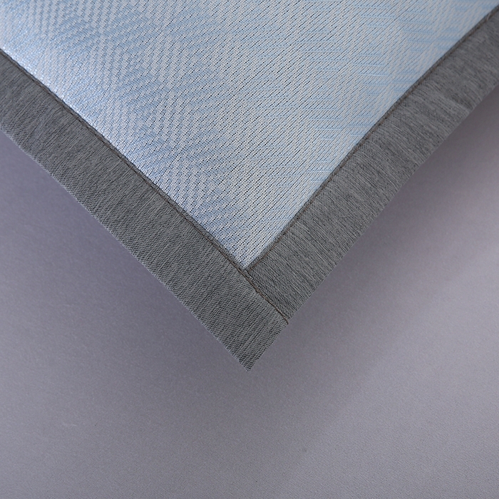 91家纺网 家纺一手货源 找家纺 小牛席业 2026新款棋盘格冰丝夏凉枕套凉席藤席冰藤席冰丝席草席竹席枕套 蓝色