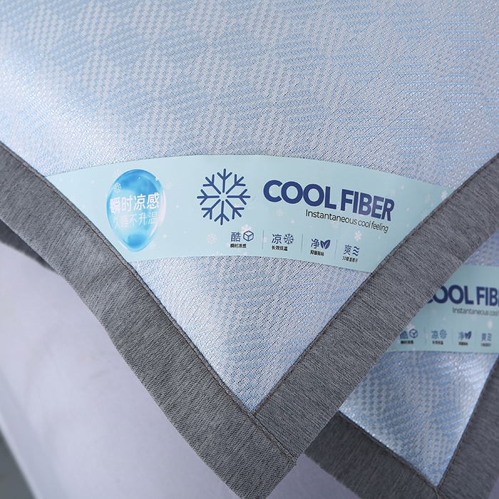 91家纺网 家纺一手货源 找家纺 小牛席业 2026新款棋盘格冰丝夏凉枕套凉席藤席冰藤席冰丝席草席竹席枕套 蓝色