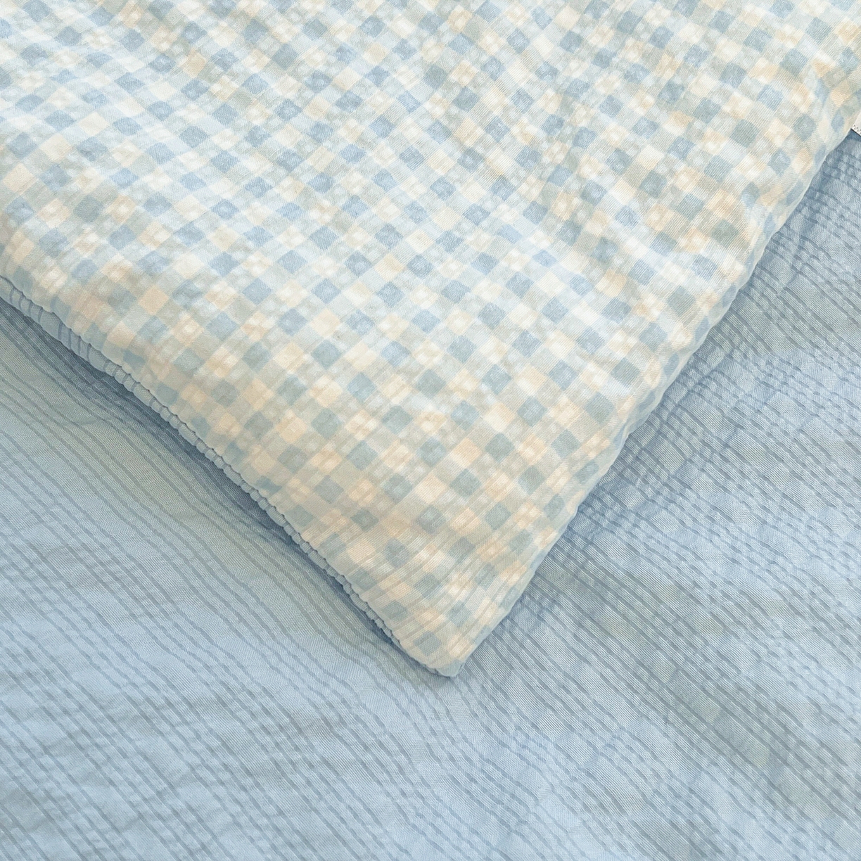 91家纺网 家纺一手货源 找家纺 （总）老帅的工厂店 2026新款无印风泡芙棉大豆夏被