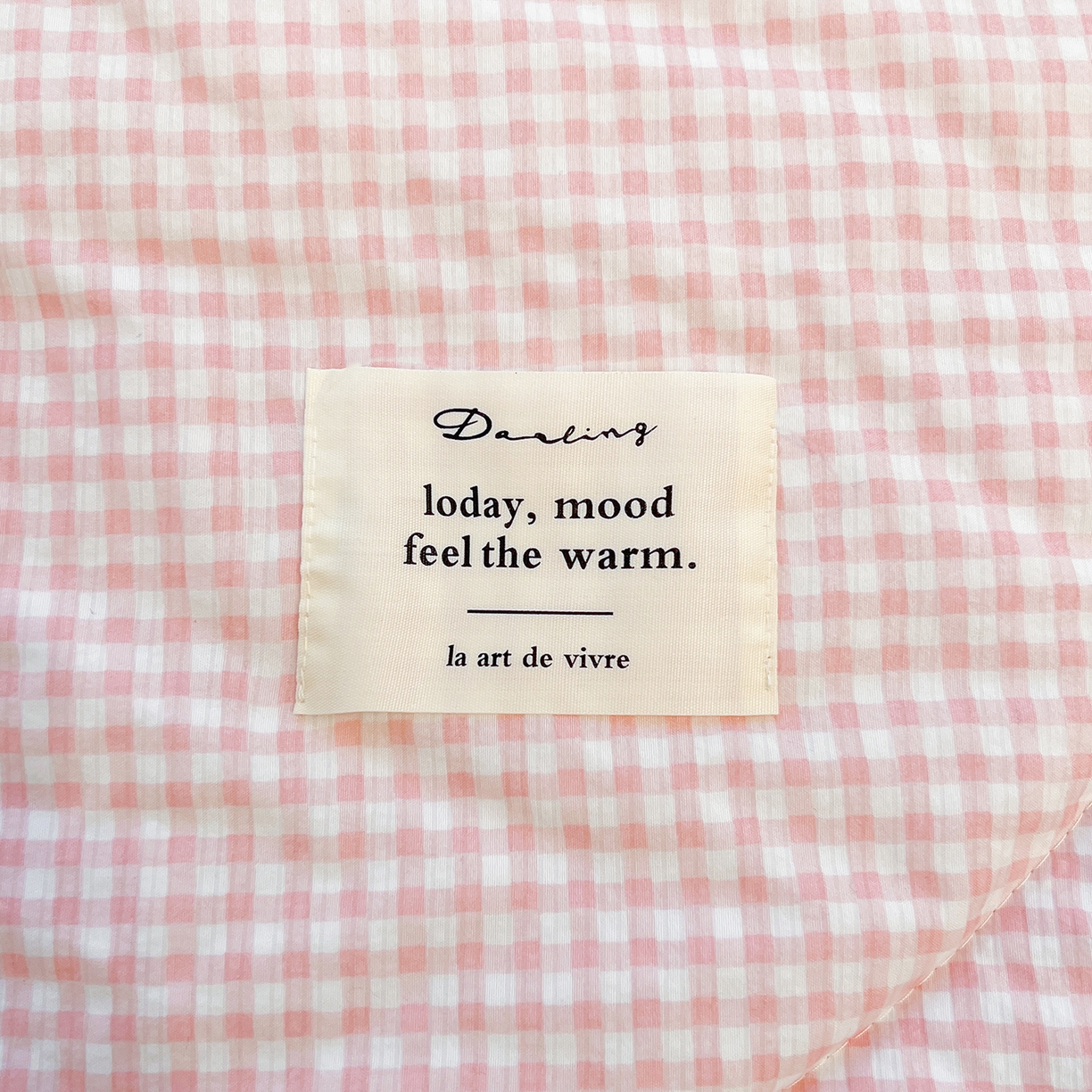 91家纺网 家纺一手货源 找家纺 老帅的工厂店 2026新款无印风泡芙棉大豆夏被 桃气小方