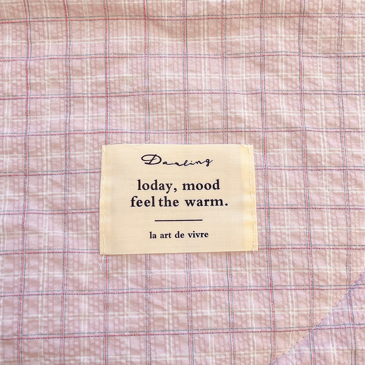 91家纺网 家纺一手货源 找家纺 老帅的工厂店 2026新款无印风泡芙棉大豆夏被 芋泥小格