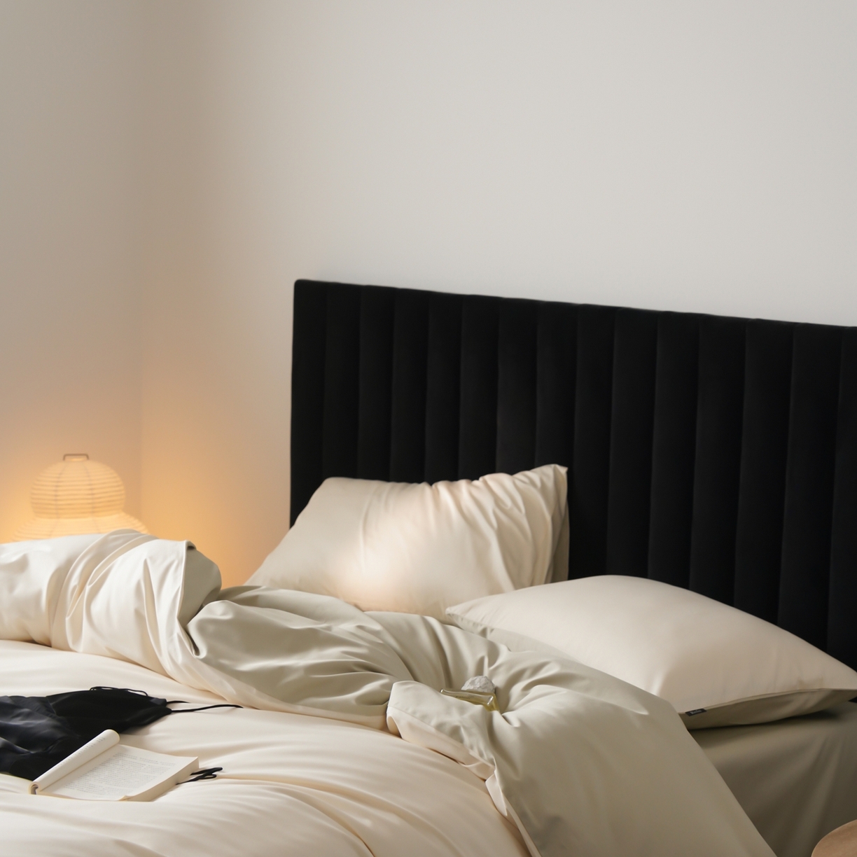 91家纺网 家纺一手货源 找家纺 （总）玉宇阁家居 2026春夏新款50S双股全棉纯棉贡缎拼色四件套