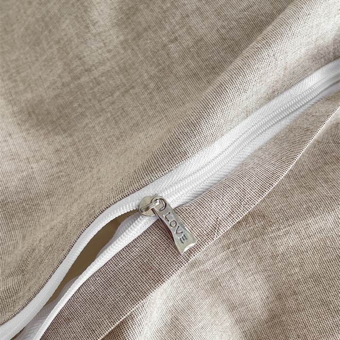 91家纺网 家纺一手货源 找家纺 慕晨 2026新款天丝莱赛尔棉麻数码印色织花边被套四件套高级田园美式直播热款 丁岚