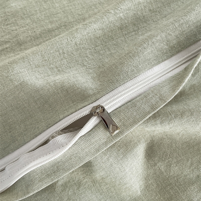 91家纺网 家纺一手货源 找家纺 慕晨 2026新款天丝莱赛尔棉麻数码印色织花边被套四件套高级田园美式直播热款 漫夏