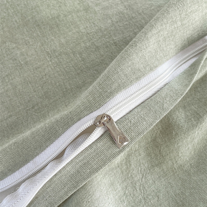 91家纺网 家纺一手货源 找家纺 慕晨 2026新款天丝莱赛尔棉麻数码印色织花边被套四件套高级田园美式直播热款 晚絮