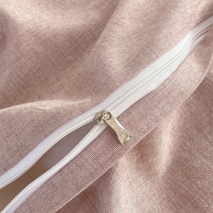 91家纺网 家纺一手货源 找家纺 慕晨 2026新款天丝莱赛尔棉麻数码印色织花边被套四件套高级田园美式直播热款 紫慕