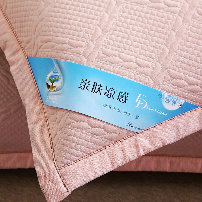 91家纺网 家纺一手货源 找家纺 （总）小牛席业 2026新款藤蔓蝶香冷感豆豆枕套凉枕套夏天枕套冰丝枕套竹枕套藤枕套冰藤枕套