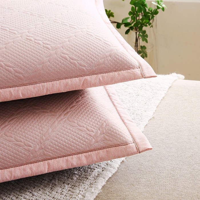 91家纺网 家纺一手货源 找家纺 小牛席业 2026新款藤蔓蝶香冷感豆豆枕套凉枕套夏天枕套冰丝枕套竹枕套藤枕套冰藤枕套 藤蔓碟香冷感豆豆枕套-粉色