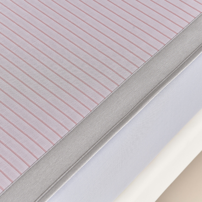 91家纺网 家纺一手货源 找家纺 （总）小牛席业 2026新款条纹爱家熊猫冰丝席（床笠款）藤席冰藤席冰丝席可机洗凉感冰丝席豆豆席PE霸王