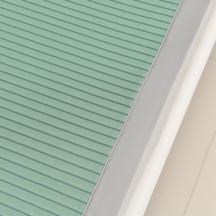 91家纺网 家纺一手货源 找家纺 小牛席业 2026新款条纹爱家熊猫冰丝席藤席冰藤席冰丝席可机洗凉感冰丝席豆豆席PE霸王 绿色