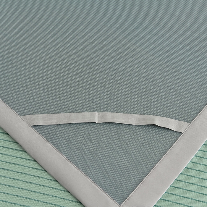 91家纺网 家纺一手货源 找家纺 小牛席业 2026新款条纹爱家熊猫冰丝席藤席冰藤席冰丝席可机洗凉感冰丝席豆豆席PE霸王 绿色