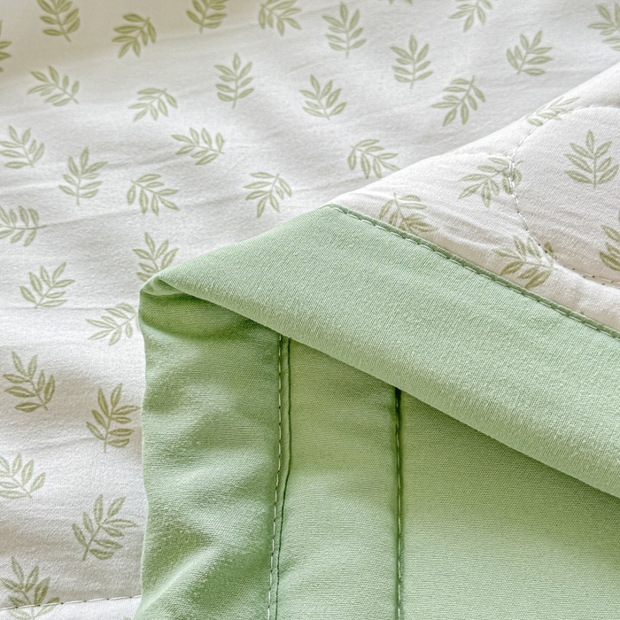 91家纺网 家纺一手货源 找家纺 好欣怡家纺 2026新款水洗棉夏被空调被被子被芯印花小清新夏凉被直播热款水洗棉包边款-樱桃